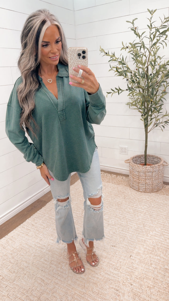 Chasing Evergreen Pullover