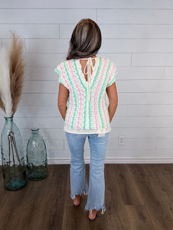Sweet Like Summer crochet  Top