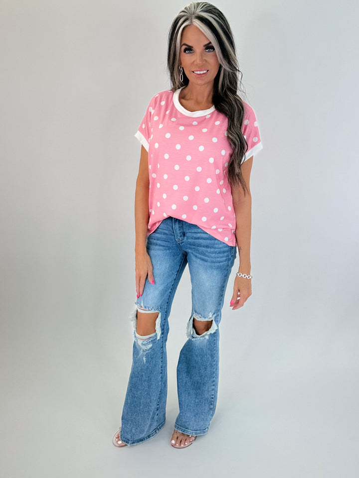 Sweet Spot Polka Dot Top