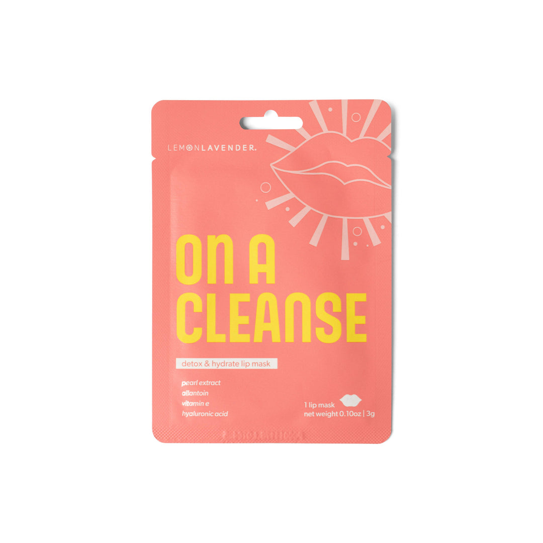 Lemon Lavender Pucker Up Hydrogel Lip Mask Assortment