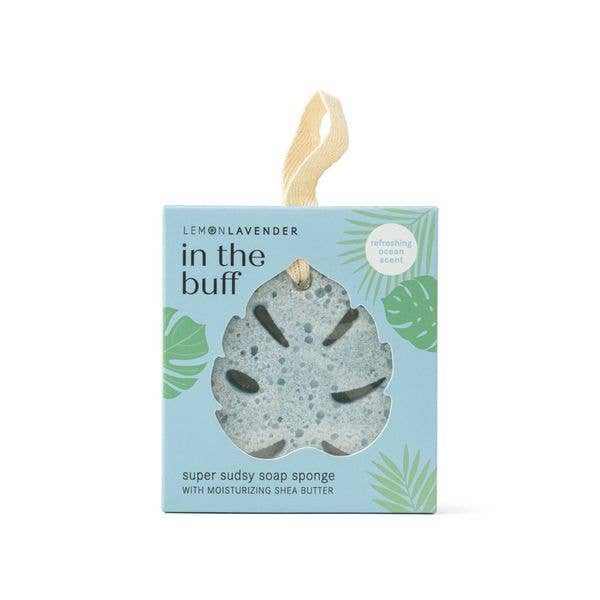 Lemon Lavender In The Buff Super Sudsy Soap Sponge
